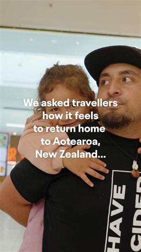 411K views · 701 reactions | There’s nothing like the feeling of coming home to Aotearoa, New Zealand. ✨ From the familiar landscapes to the warm hugs, we’re proud to be our national gateway and welcome Kiwis home. | Auckland Airport | Facebook