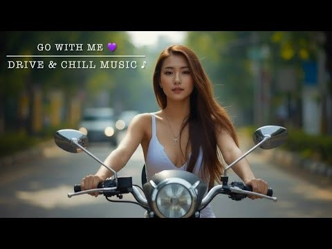 🌅 Relaxing Sunset Drive with Calm Music | Golden Hour City Ambience