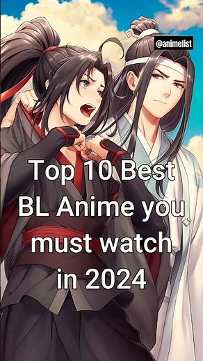 Top 10 Best BL Anime Series You Must Watch in 2024 #viralshorts #anime #animelist #bl