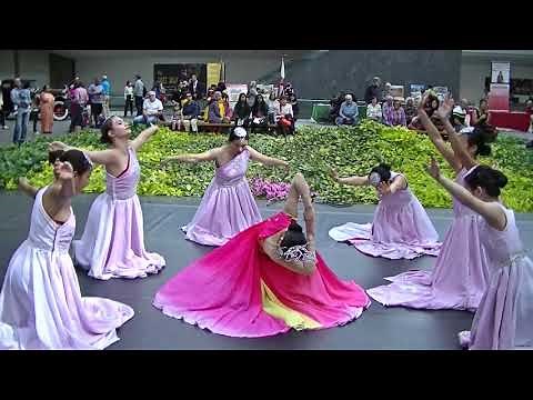 Dresses change color Chinese dance from Ling Yun Rising Star