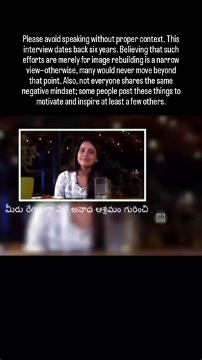 Thanuja on Instagram: "Please avoid speaking without proper context. This interview dates back six years. Believing that such efforts are merely for image rebuilding is a narrow view—otherwise, many would never move beyond that point. Also, not everyone shares the same negative mindset; some people post these things to motivate and inspire at least a few others. . . #thanujaputtaswamy #twitter #Thanuja"