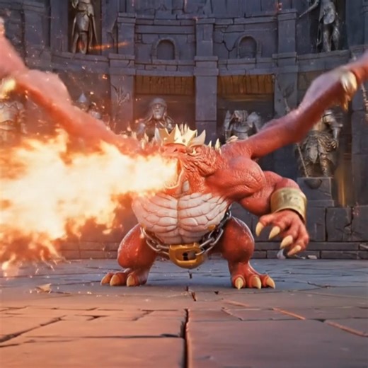 ALL 3 ABILITIES! 🐲 Dragon Duke is UNSTOPPABLE! #clashofclans