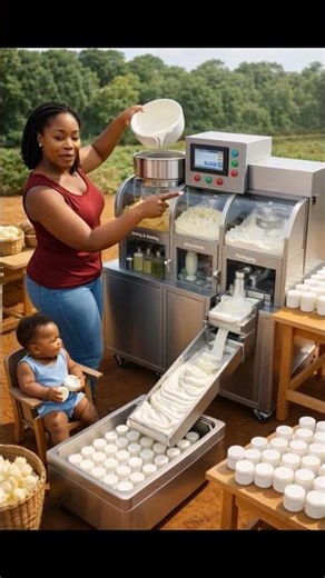 Cream making process step by step