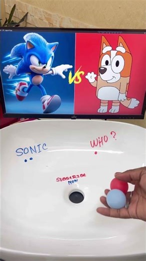 Sonic vs Bingo | Ultimate Drain Duel Comparison 💨 Who Wins This Battle? #shorts #gaming #bluey #usa