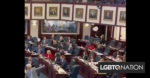 Trans kids throw underwear with slogans like "leave my genitals alone" at Florida GOP lawmakers - LGBTQ Nation