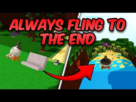 Spring Launcher to End Tutorial in Build a Boat for Treasure