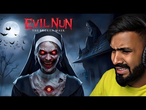 CAN I ESCAPE FROM EVIL NUN HAUNTED HOUSE | TECHNO GAMERZ HORROR GAME | TECHNO GAMERZ