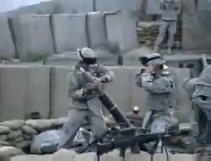 80mm Mortar Bipod Collapses, Do'h!