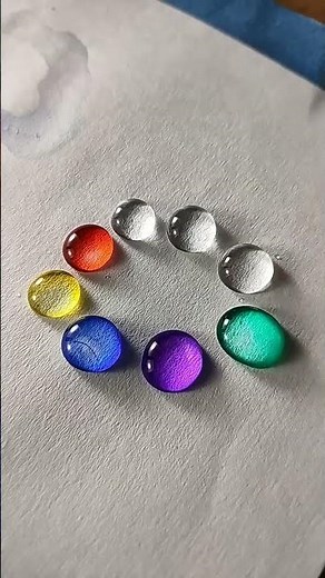 🌈💧 🎨 Magic Rainbow Water Drops Experiment for Kids | Color Marker Art | MagicHands