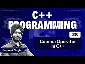 Comma Operator in C++