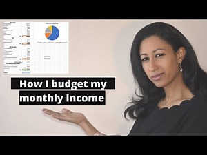 How I create my monthly budget. እነዴት የወር በጀትን ሰራሁ.