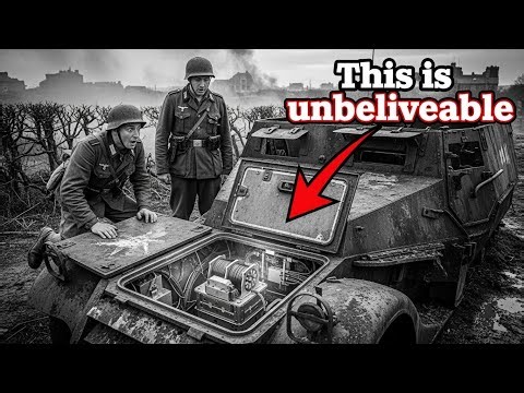 German Engineers Opened a Half Track and Found America's Secret