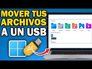 Cómo Usar una Memoria USB en PC | Pasar Archivos Paso a Paso 2025