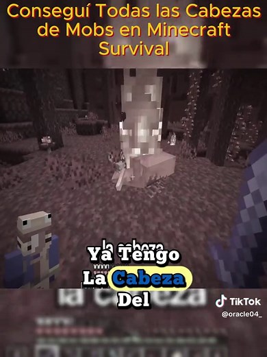 Consigue Todas las Cabezas de Mobs en Minecraft