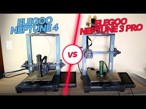 Elegoo Neptune 3 Pro vs Elegoo Neptune 4