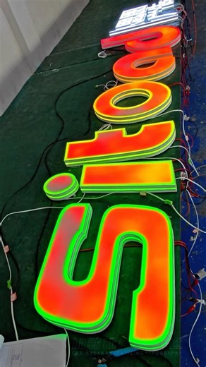 Super durable LED sign — more premium the more you look#light #SignQuality #ShopLight