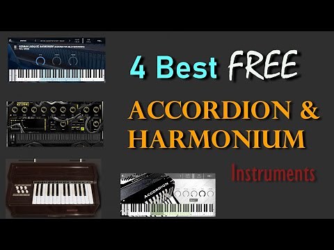 Best 4 FREE Accordion & Harmonium Instrument Plugins
