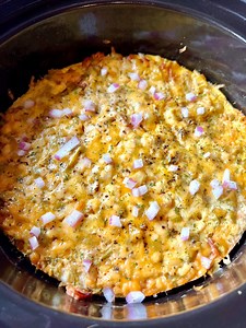 Overnight Slow Cooker Breakfast Casserole - The Menu Maid
