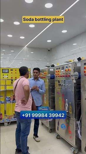 Soda bottling plant | ss soda bottling plant | soda bottle making machine | soda making machine