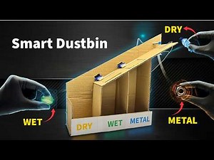 Smart Dustbin using Arduino | Dry, Wet & Metal Waste Segregation Project 2026