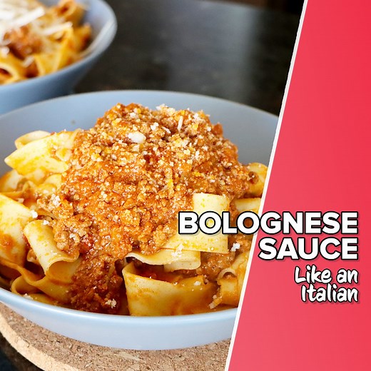 927K views · 9.6K reactions | Delicious BOLOGNESE SAUCE Recipe  | Vincenzo's Plate | Facebook