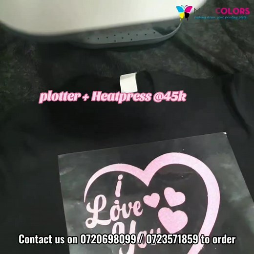 4.6K views · 38 reactions | T-SHIRT BRANDING STARTER PACK @Ksh45,000 (Smart vinyl cutter + Portable Heatpress) Turn your creativity into a business! This is the ultimate starter pack for anyone looking to venture into t shirt branding.  CALL US NOW: 0720698099 / 0723571859  We are located in Nairobi CBD, Pioneer Tom Mboya House, 1st Floor, Room 103 (Along Tom Mboya Street, Opposite Fire Station) | Magicolors Nairobi | Facebook