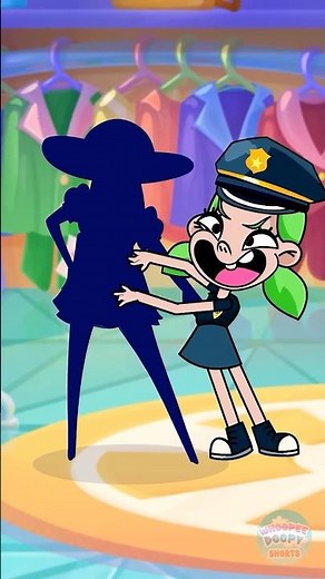 Who's Behind the Green Mask? 👮💚 A Funny Police Story #kids #cartoons