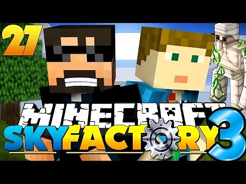 WHY YOU NEED TO *KILL* the IRON GOLEMS! in Minecraft: Sky Factory 3!