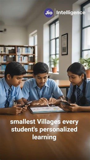 Ab Jio Shiksha AI ke saath smart study karo 🤖📚#JioShikshaAI #SmartStudy #ai #digitalindia #jio