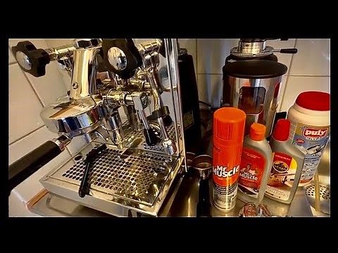 Cleaning Italian Espresso Machine! DIY - instructions - guide - tutorial!