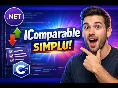 Cum să sortezi obiecte în C#? IComparable explicat ușor + cod complet
