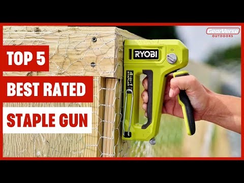 Top 5 Best Rated Staple Guns 2025 🔧 | Power, Precision & Durability!