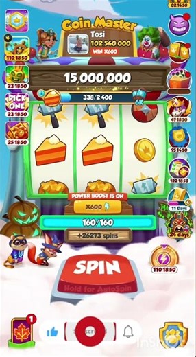 Coin master game bonus