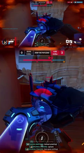 Mei’s Perseverance vs Venture! Epic Payload Finish 🧊⛏️ #Overwatch #Venture #Mei