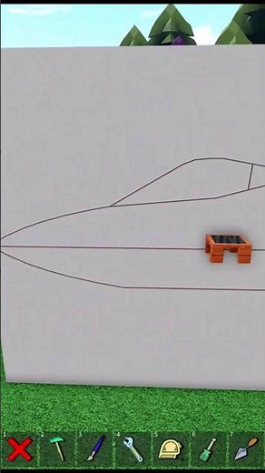 Fighter Jet build progress by ‪@SYCorothy‬ in Roblox Build a Boat #roblox #buildaboatfortreasure