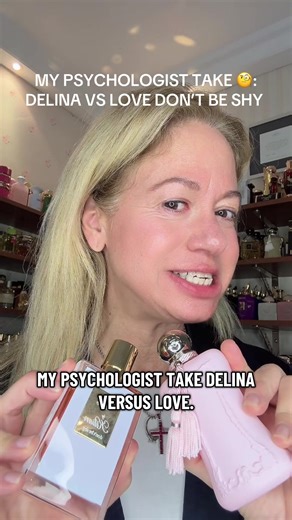 My Psychologist Take: Two perfumes. Two emotional styles. Delina - romance with refinement. Love Don’t Be Shy - emotion without brakes. Neither is better. They just want different things from feeling. 🧐 #delina #lovedontbeshy #perfumepsychologist #perfumeanalysis #fragrancetok