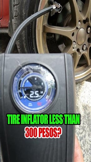 Best Budget Tire Inflator Less than 300 Pesos!