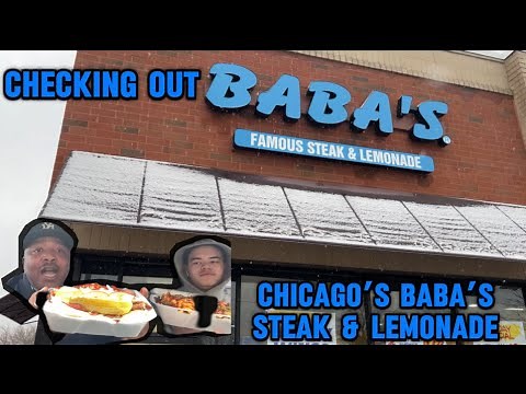 CHECKING OUT CHICAGO BABA’S STEAK & LEMONADE FAMOUS GYMSHOE SANDWICH