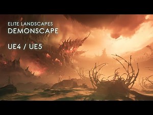 Elite Landscapes: Demonscape UE4/UE5