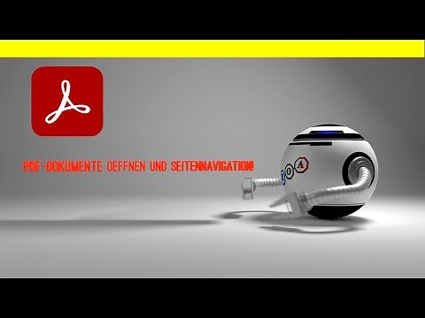 Adobe Acrobat Reader-Tutorial: PDF-Dokumente oeffnen und Seitennavigation!