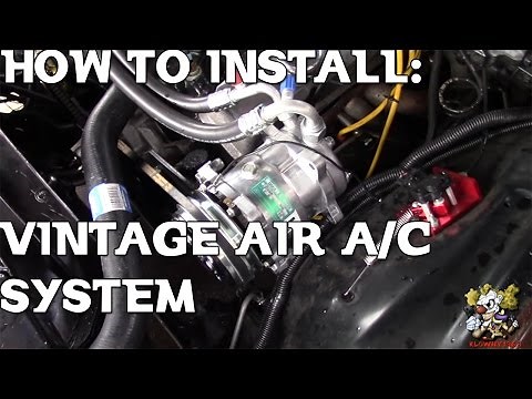 Vintage Air Install !!! 1970-1981 Camaro
