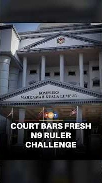 4 abandon bid to oust Negeri Sembilan ruler, court says no 2nd bite