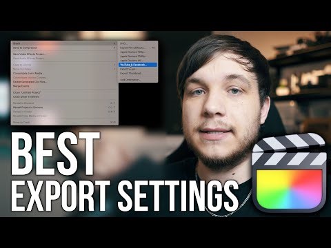 BEST Export Settings for YOUTUBE in Final Cut Pro X (Tutorial)