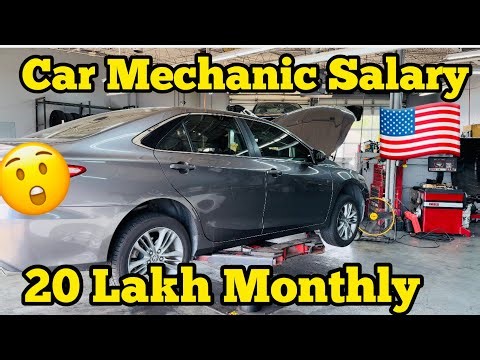 Auto mechanic salary in usa|car service|auto mechanic shop