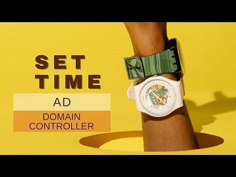 How to Set Time on AD domain Controller
