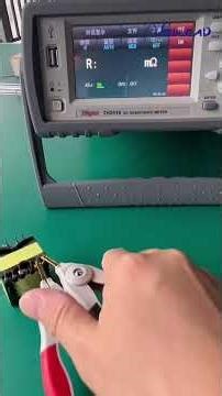 DC Resistance tester of PV Ribbon manual