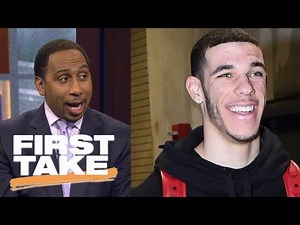 Stephen A. Smith finally impressed with Lonzo Ball | First Take | ESPN