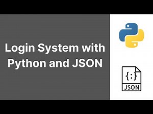 Making a Login System using Python & JSON