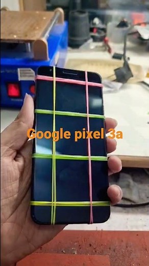 Google pixel 3a broken glass replacement display fixing