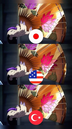 What a Wonderfull Night in Different Languages! #demonslayer #douma #anime